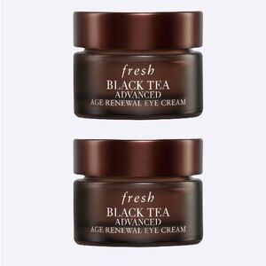 FRESH Black Tea Advanced Age Renewal Eye Cream - Set of 2 full size Sealed